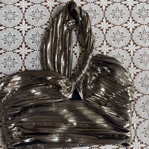 Metallic Zara Going Out Top